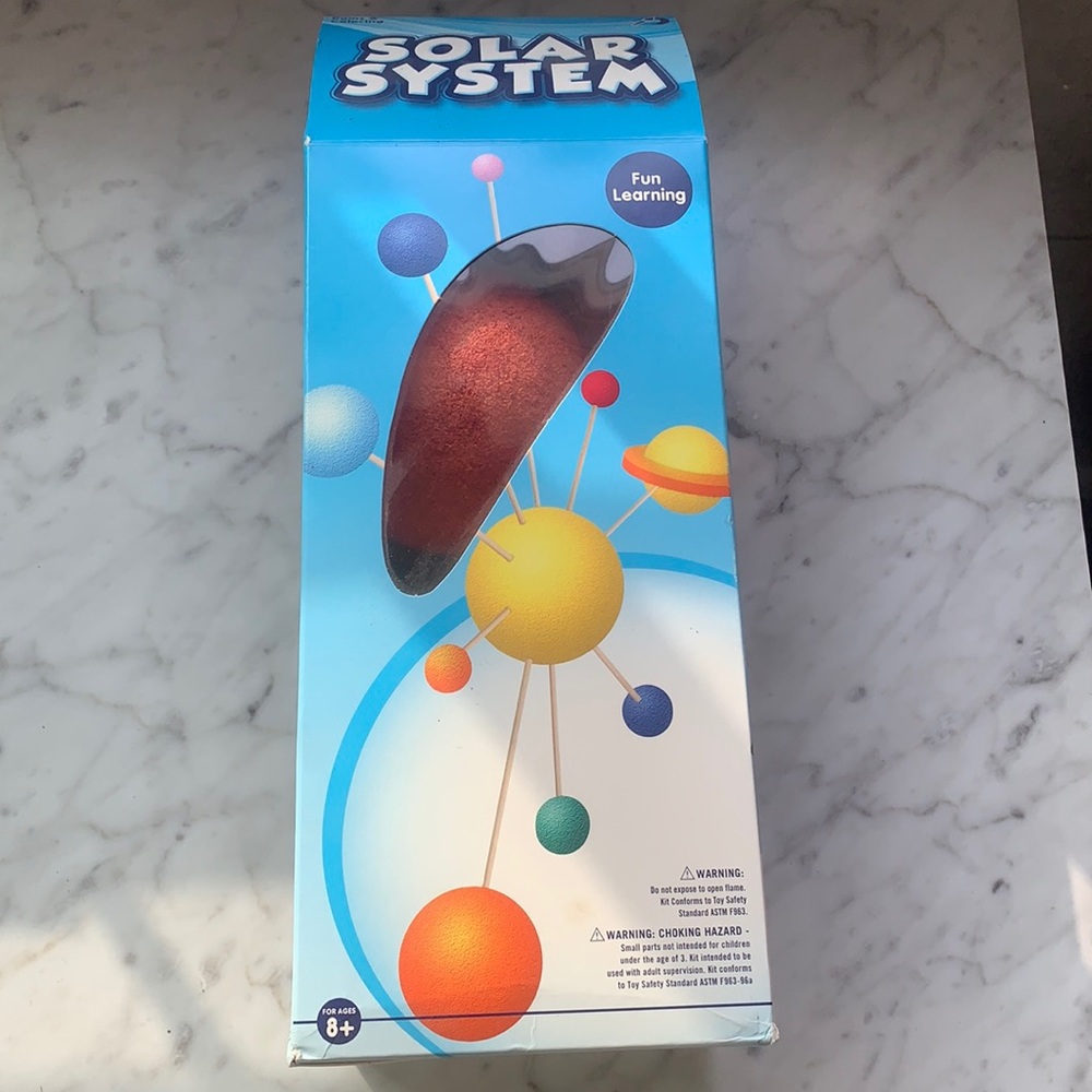 Styrofoam Solar System Kit